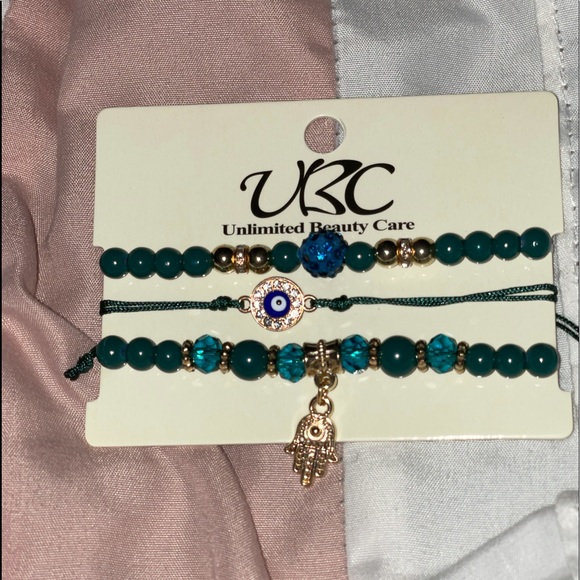 Evil eye 3 piece bracelet - Picture 3 of 6